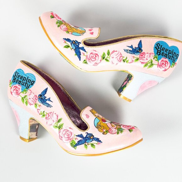 Irregular Choice Love Breaks All Spells Sleeping Beauty Heels – Size 39 - Picture 2 of 7